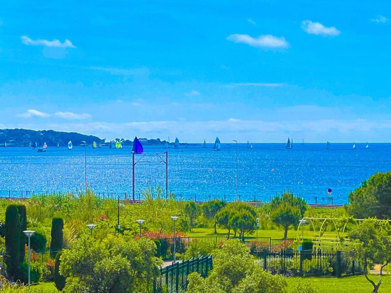 1 Bedroom Sea View, Swimming Pool, Beach On Foot, Parking Антиб Экстерьер фото